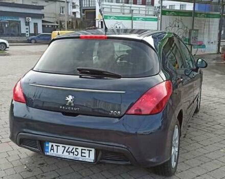Синий Пежо 308, объемом двигателя 1.6 л и пробегом 126 тыс. км за 6400 $, фото 33 на Automoto.ua