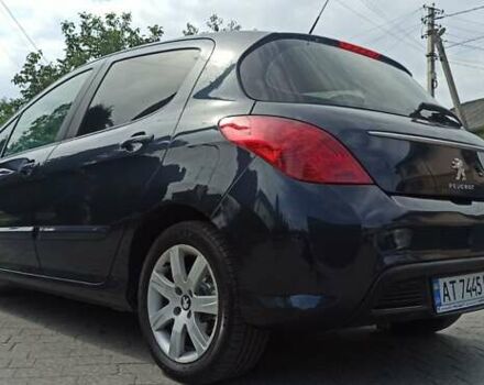 Синий Пежо 308, объемом двигателя 1.6 л и пробегом 126 тыс. км за 6700 $, фото 12 на Automoto.ua