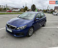 Синий Пежо 308, объемом двигателя 1.56 л и пробегом 123 тыс. км за 10800 $, фото 1 на Automoto.ua