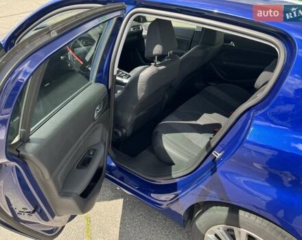 Синий Пежо 308, объемом двигателя 1.56 л и пробегом 87 тыс. км за 15000 $, фото 22 на Automoto.ua