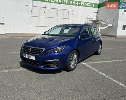 Синий Пежо 308, объемом двигателя 1.56 л и пробегом 87 тыс. км за 15000 $, фото 6 на Automoto.ua