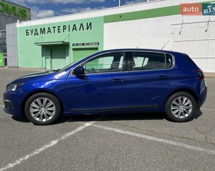 Синий Пежо 308, объемом двигателя 1.56 л и пробегом 87 тыс. км за 15000 $, фото 5 на Automoto.ua