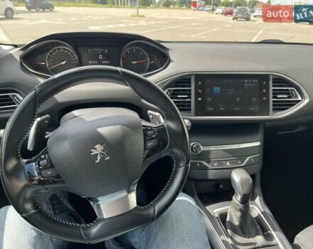 Синий Пежо 308, объемом двигателя 1.56 л и пробегом 87 тыс. км за 15000 $, фото 15 на Automoto.ua