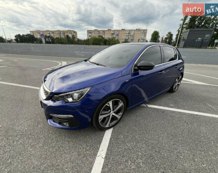 Синий Пежо 308, объемом двигателя 2 л и пробегом 46 тыс. км за 18900 $, фото 123 на Automoto.ua
