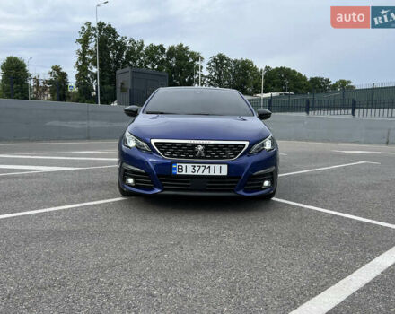 Синий Пежо 308, объемом двигателя 2 л и пробегом 46 тыс. км за 18900 $, фото 13 на Automoto.ua