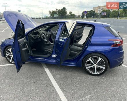 Синий Пежо 308, объемом двигателя 2 л и пробегом 46 тыс. км за 18900 $, фото 103 на Automoto.ua
