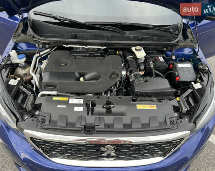 Синий Пежо 308, объемом двигателя 2 л и пробегом 46 тыс. км за 18900 $, фото 95 на Automoto.ua