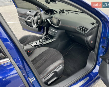 Синий Пежо 308, объемом двигателя 2 л и пробегом 46 тыс. км за 18900 $, фото 49 на Automoto.ua