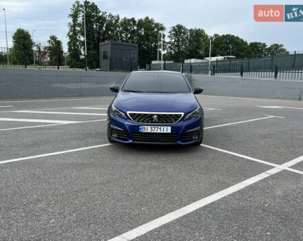 Синий Пежо 308, объемом двигателя 2 л и пробегом 46 тыс. км за 18900 $, фото 12 на Automoto.ua