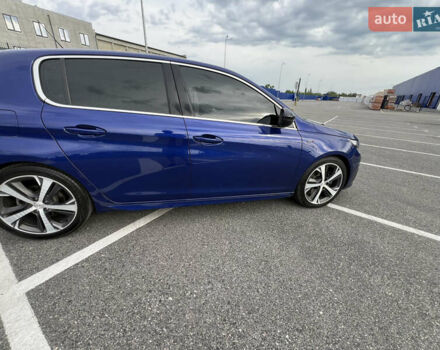 Синий Пежо 308, объемом двигателя 2 л и пробегом 46 тыс. км за 18900 $, фото 119 на Automoto.ua