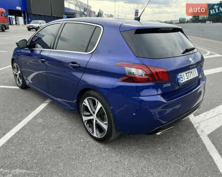 Синий Пежо 308, объемом двигателя 2 л и пробегом 46 тыс. км за 18900 $, фото 39 на Automoto.ua