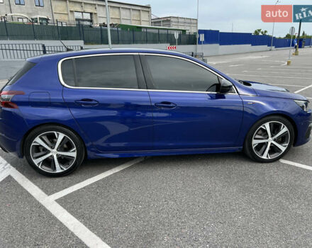Синий Пежо 308, объемом двигателя 2 л и пробегом 46 тыс. км за 18900 $, фото 42 на Automoto.ua