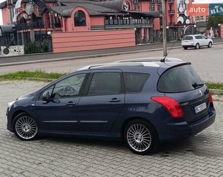 Синий Пежо 308, объемом двигателя 1.6 л и пробегом 140 тыс. км за 5750 $, фото 2 на Automoto.ua