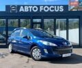Синий Пежо 308, объемом двигателя 1.6 л и пробегом 237 тыс. км за 4790 $, фото 1 на Automoto.ua