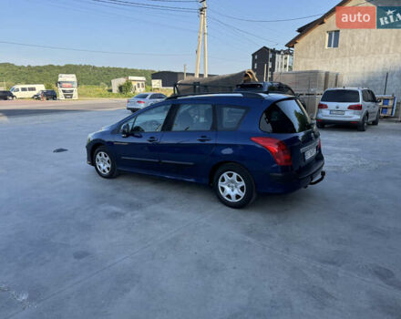 Синий Пежо 308, объемом двигателя 1.6 л и пробегом 280 тыс. км за 4950 $, фото 4 на Automoto.ua
