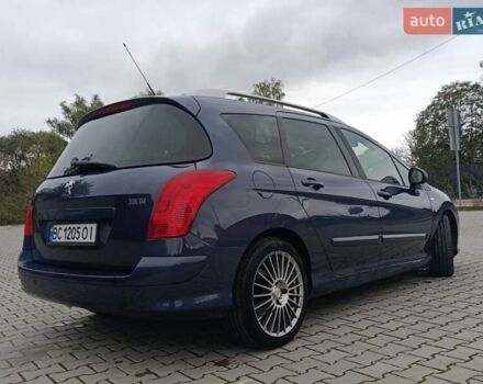 Синий Пежо 308, объемом двигателя 1.6 л и пробегом 140 тыс. км за 5750 $, фото 10 на Automoto.ua