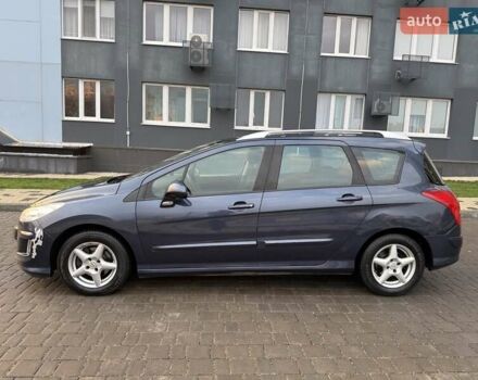 Синий Пежо 308, объемом двигателя 1.6 л и пробегом 193 тыс. км за 5600 $, фото 65 на Automoto.ua
