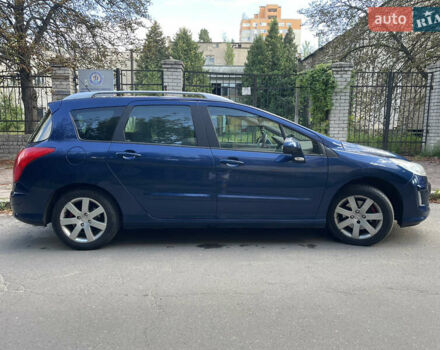 Синий Пежо 308, объемом двигателя 1.6 л и пробегом 239 тыс. км за 5000 $, фото 7 на Automoto.ua