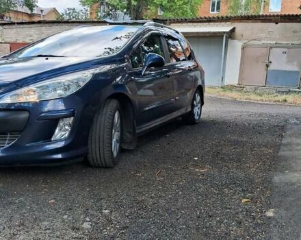 Синій Пежо 308, об'ємом двигуна 1.61 л та пробігом 240 тис. км за 6800 $, фото 9 на Automoto.ua