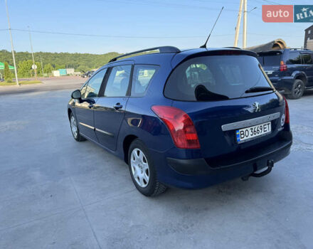 Синий Пежо 308, объемом двигателя 1.6 л и пробегом 280 тыс. км за 4950 $, фото 8 на Automoto.ua