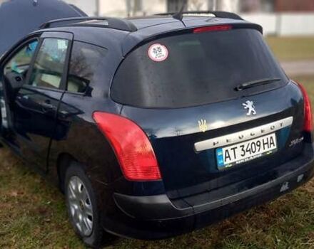 Синій Пежо 308, об'ємом двигуна 1.6 л та пробігом 255 тис. км за 5300 $, фото 3 на Automoto.ua