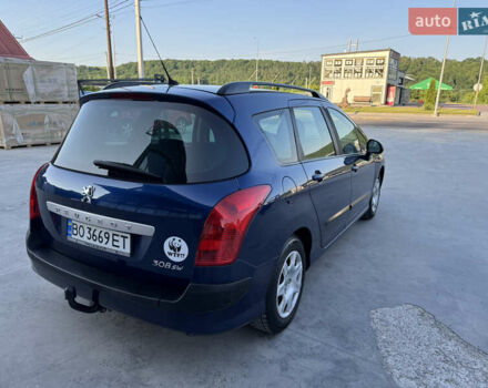 Синий Пежо 308, объемом двигателя 1.6 л и пробегом 280 тыс. км за 4950 $, фото 6 на Automoto.ua
