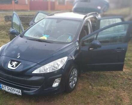 Синій Пежо 308, об'ємом двигуна 1.6 л та пробігом 255 тис. км за 5300 $, фото 13 на Automoto.ua