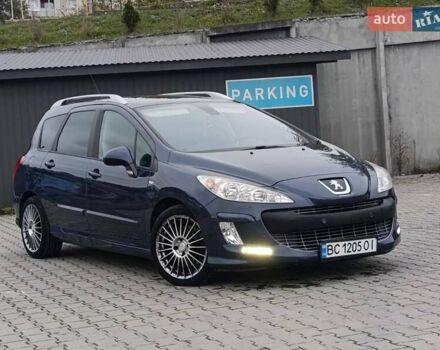 Синий Пежо 308, объемом двигателя 1.6 л и пробегом 140 тыс. км за 5750 $, фото 13 на Automoto.ua