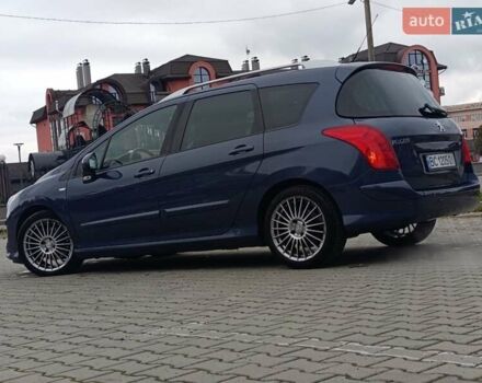 Синий Пежо 308, объемом двигателя 1.6 л и пробегом 140 тыс. км за 5750 $, фото 3 на Automoto.ua