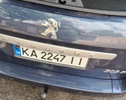 Синій Пежо 308, об'ємом двигуна 1.61 л та пробігом 240 тис. км за 6800 $, фото 24 на Automoto.ua