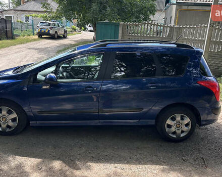 Синій Пежо 308, об'ємом двигуна 1.6 л та пробігом 231 тис. км за 5500 $, фото 8 на Automoto.ua