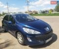 Синий Пежо 308, объемом двигателя 1.6 л и пробегом 186 тыс. км за 5800 $, фото 1 на Automoto.ua