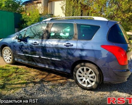 Синий Пежо 308, объемом двигателя 1.6 л и пробегом 242 тыс. км за 5900 $, фото 6 на Automoto.ua