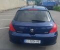 Синий Пежо 308, объемом двигателя 1.59 л и пробегом 132 тыс. км за 4300 $, фото 1 на Automoto.ua