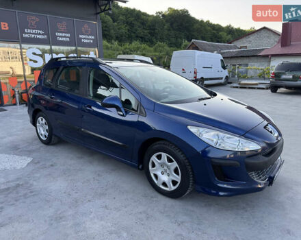 Синий Пежо 308, объемом двигателя 1.6 л и пробегом 280 тыс. км за 4950 $, фото 10 на Automoto.ua