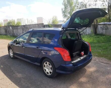 Синий Пежо 308, объемом двигателя 1.6 л и пробегом 186 тыс. км за 5800 $, фото 12 на Automoto.ua