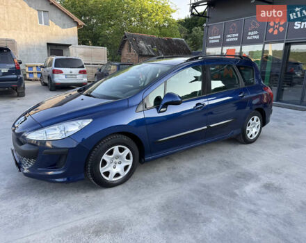 Синий Пежо 308, объемом двигателя 1.6 л и пробегом 280 тыс. км за 4950 $, фото 1 на Automoto.ua