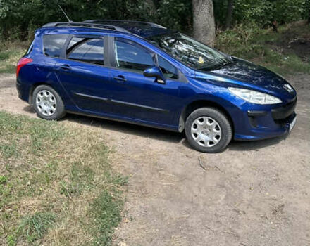 Синій Пежо 308, об'ємом двигуна 1.6 л та пробігом 231 тис. км за 5500 $, фото 3 на Automoto.ua