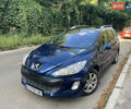 Синий Пежо 308, объемом двигателя 1.6 л и пробегом 239 тыс. км за 5000 $, фото 1 на Automoto.ua