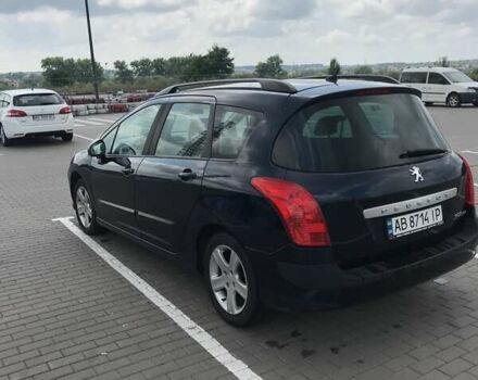 Синій Пежо 308, об'ємом двигуна 1.6 л та пробігом 247 тис. км за 4500 $, фото 5 на Automoto.ua