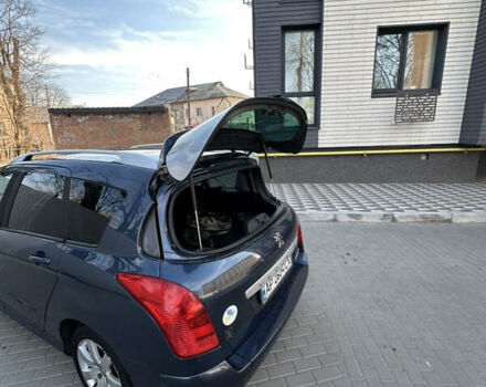 Синий Пежо 308, объемом двигателя 1.6 л и пробегом 303 тыс. км за 4900 $, фото 19 на Automoto.ua