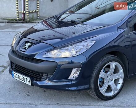 Синий Пежо 308, объемом двигателя 1.6 л и пробегом 320 тыс. км за 5799 $, фото 2 на Automoto.ua