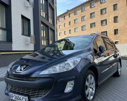 Синий Пежо 308, объемом двигателя 1.6 л и пробегом 298 тыс. км за 4900 $, фото 1 на Automoto.ua