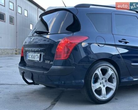 Синий Пежо 308, объемом двигателя 1.6 л и пробегом 320 тыс. км за 5799 $, фото 10 на Automoto.ua