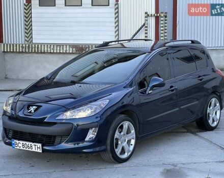Синий Пежо 308, объемом двигателя 1.6 л и пробегом 320 тыс. км за 5799 $, фото 1 на Automoto.ua