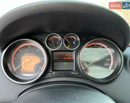 Синий Пежо 308, объемом двигателя 1.6 л и пробегом 303 тыс. км за 4900 $, фото 14 на Automoto.ua