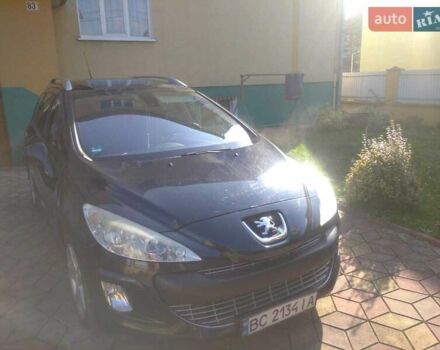 Синий Пежо 308, объемом двигателя 1.6 л и пробегом 167 тыс. км за 5450 $, фото 6 на Automoto.ua