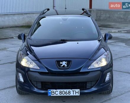 Синий Пежо 308, объемом двигателя 1.6 л и пробегом 320 тыс. км за 5799 $, фото 3 на Automoto.ua