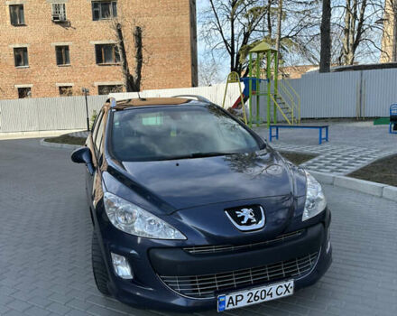 Синий Пежо 308, объемом двигателя 1.6 л и пробегом 303 тыс. км за 4900 $, фото 1 на Automoto.ua