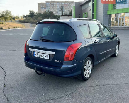 Синий Пежо 308, объемом двигателя 1.6 л и пробегом 245 тыс. км за 5300 $, фото 1 на Automoto.ua